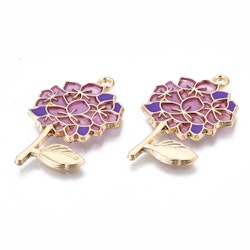 Berlock, Blomma, 5st, Blue Violet