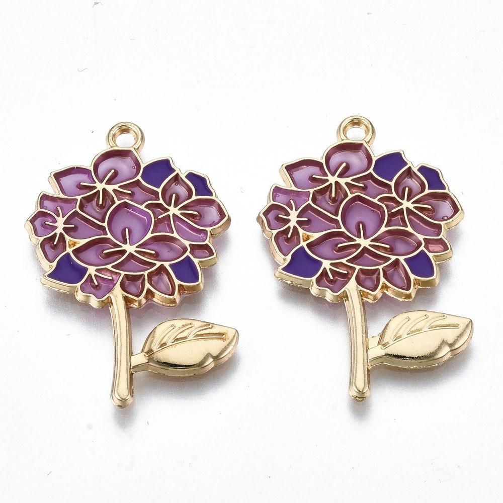 Berlock, Blomma, 5st, Blue Violet