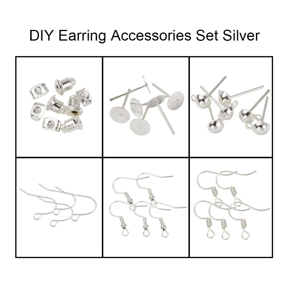 Smyckesdels kit, Örhängen, Silver