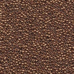 MIYUKI, Japanese Seed Beads, Round, 11/0, Metallic Light Bronze