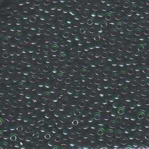 MIYUKI, Japanese Seed Beads, Round, 8/0,Transparent Emerald