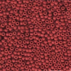 MIYUKI, Japanese Seed Beads, Round, 8/0, Opaque Red