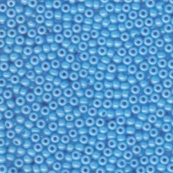 MIYUKI, Japanese Seed Beads, Round, 8/0, Opaque Turquoise Blue