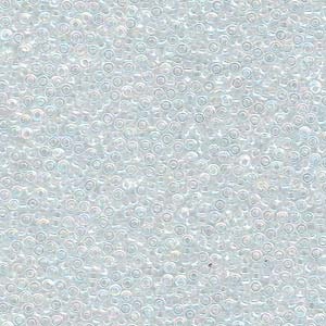 MIYUKI, Japanese Seed Beads, Round, 15/0, Crystal AB