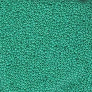 MIYUKI, Japanese Seed Beads, Round, 15/0, Opaque Turquoise