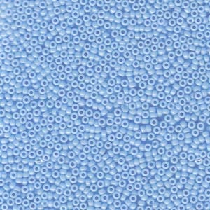 MIYUKI, Japanese Seed Beads, Round, 15/0, Opaque Turquoise Blue