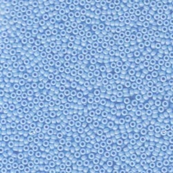 MIYUKI, Japanese Seed Beads, Round, 15/0, Opaque Turquoise Blue