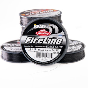 Fireline, 4 LB, Black, 0,005 In/ 0,12mm