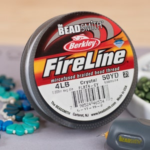 Fireline, 4 LB, Crystal, 0,005 In/ 0,12mm