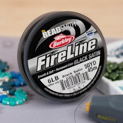 Fireline, 6 LB, Black, 0,006 In/ 0,15mm