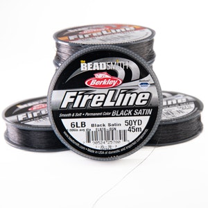 Fireline, 6 LB, Black, 0,006 In/ 0,15mm