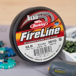 Fireline, 6 LB, Smoke Grey, 0,006 In/ 0,15mm