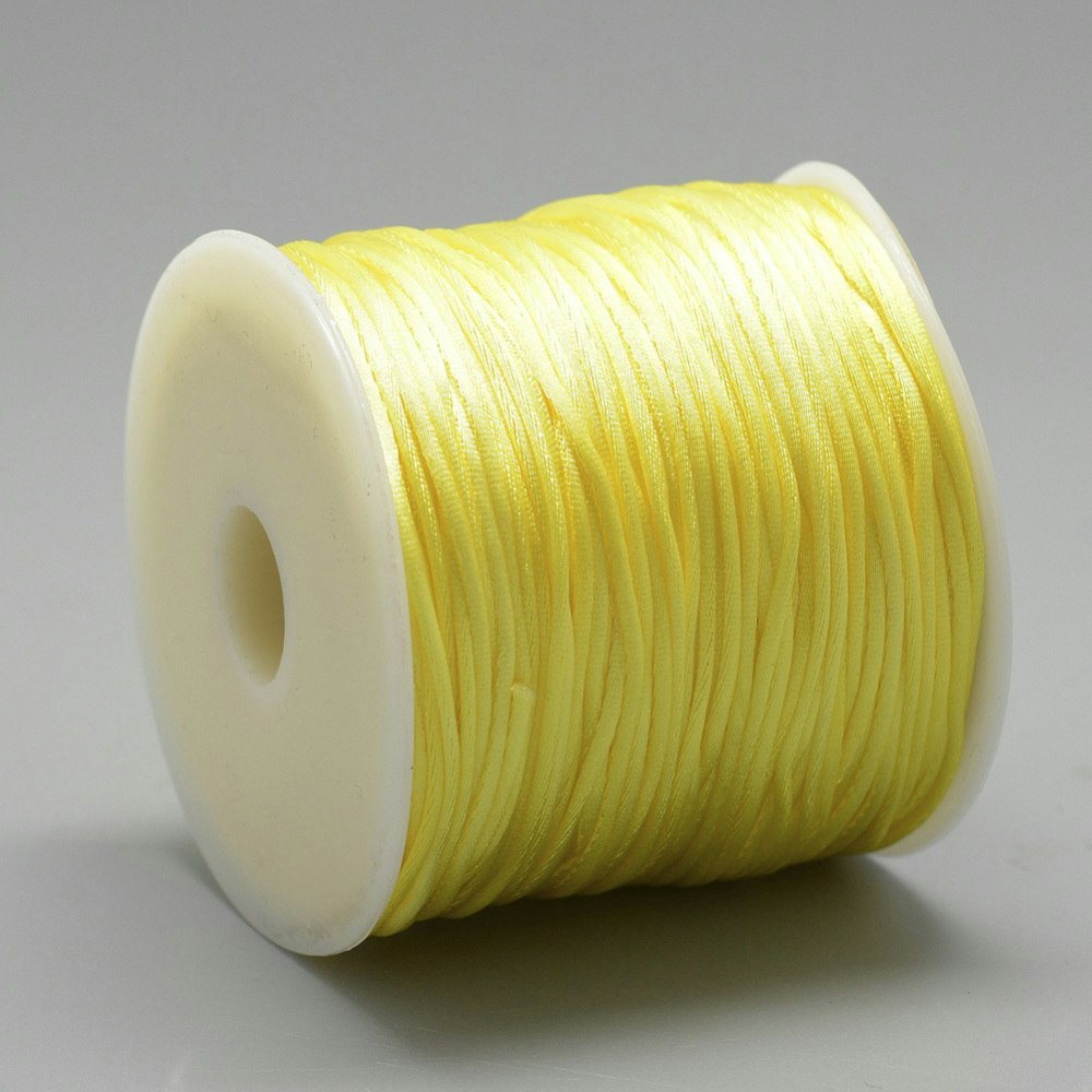 Nylontråd, 1mm, 70 meter, Gul