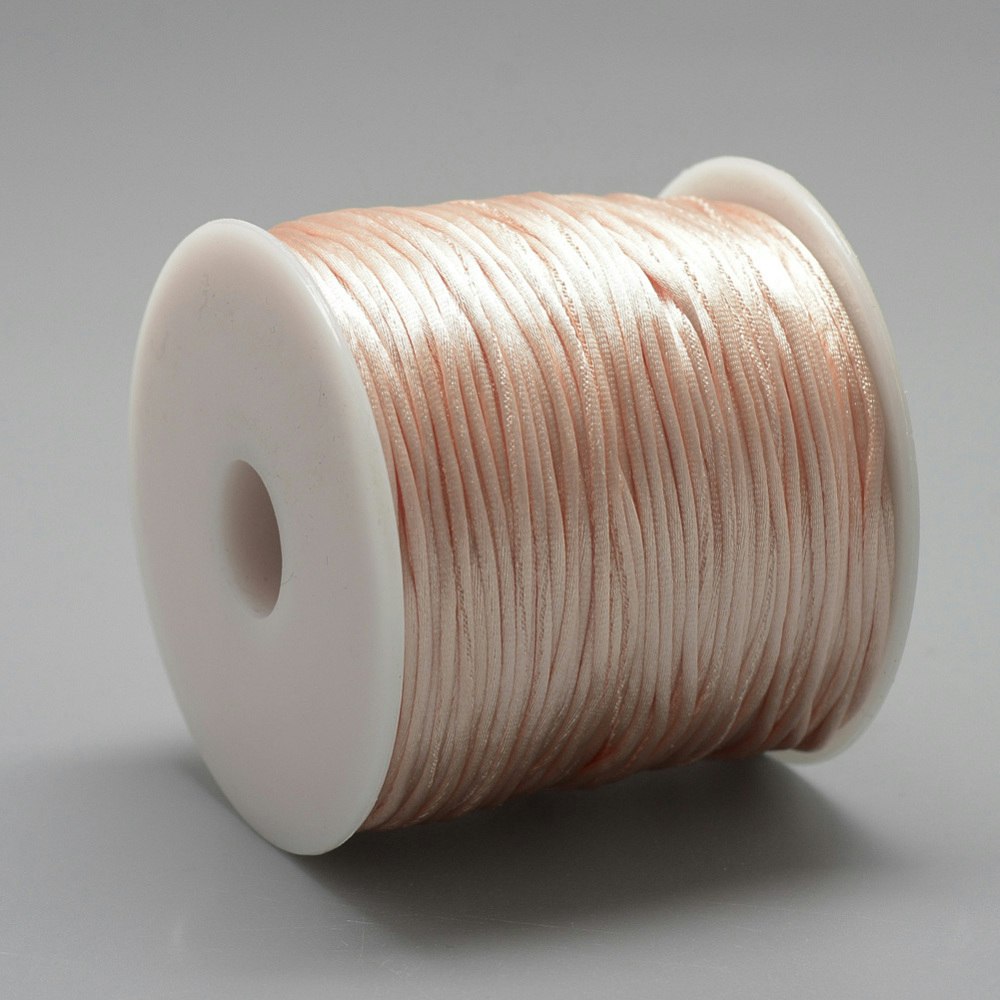Nylontråd, 1mm, 70 meter, Peachpuff