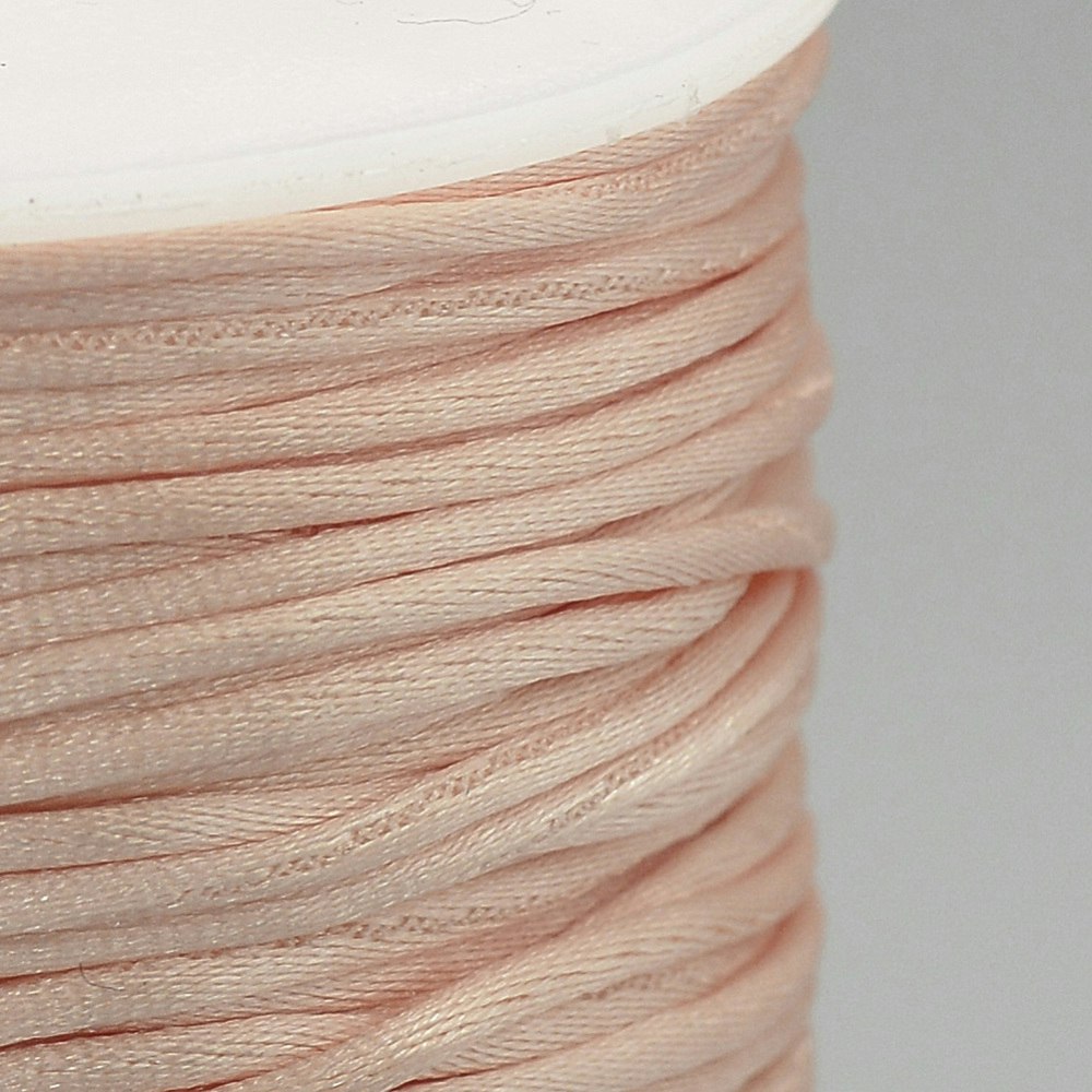 Nylontråd, 1mm, 70 meter, Peachpuff