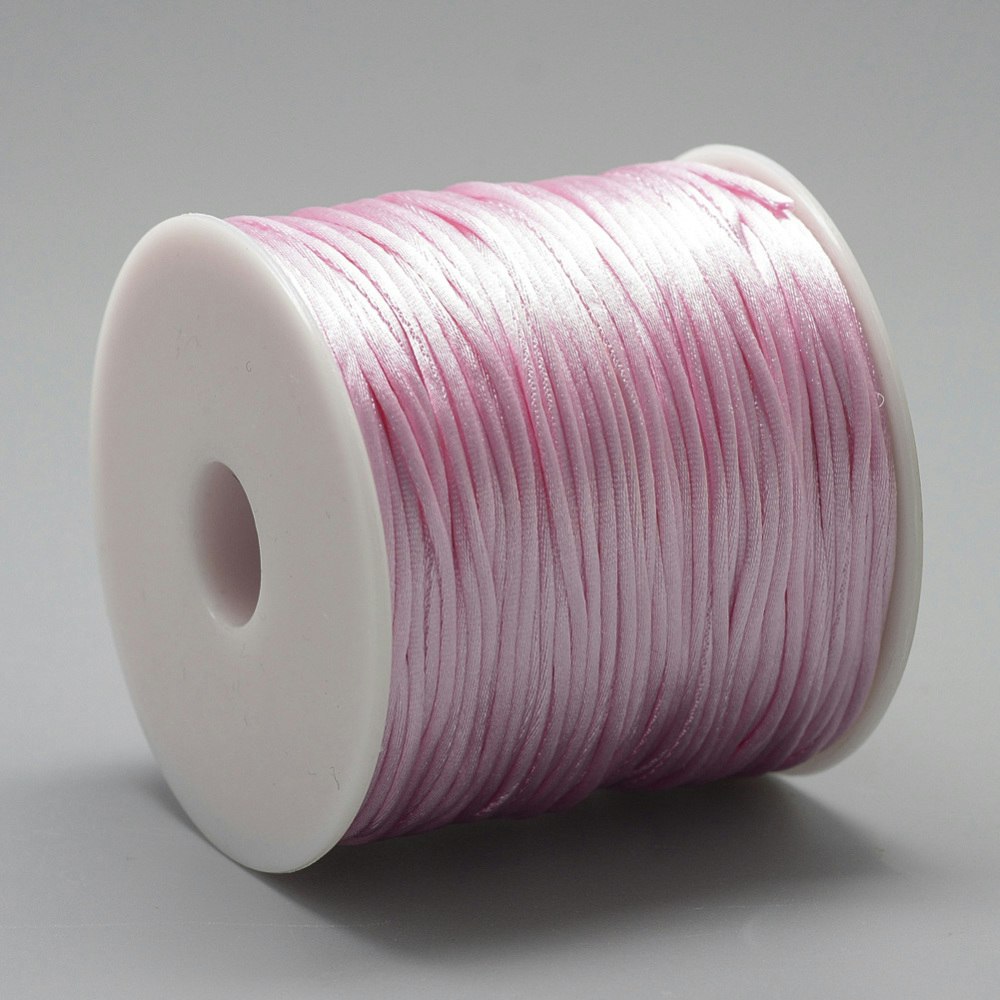 Nylontråd, 1mm, 70 meter, Rosa