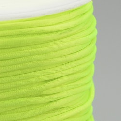 Nylontråd, 1mm, 70 meter, Neongul