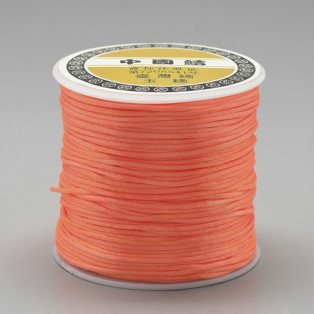 Nylontråd, 1mm, 70 meter, Orange