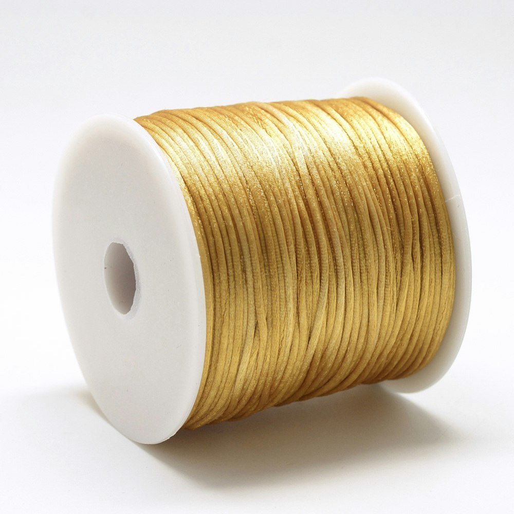 Nylontråd, 1mm, 70 meter, Guld