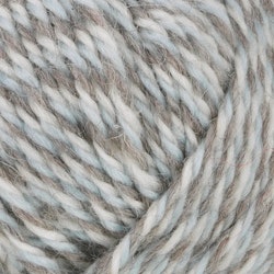 Garn Sportsragg, 50g, Flerfärgad grå/ljusblå 585
