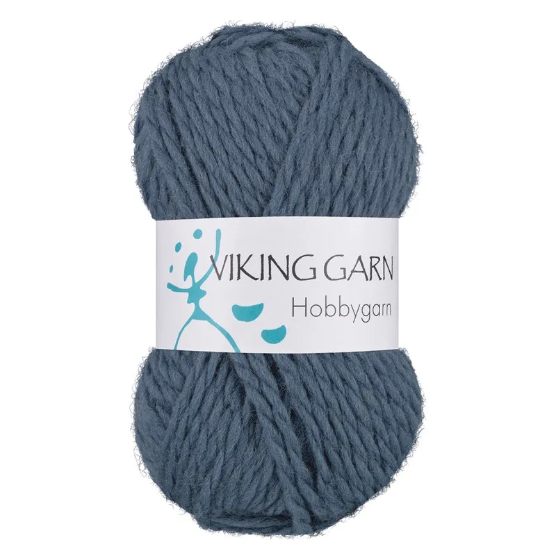 Hobbygarn, 50g, Jeansblå 927