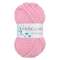 Hobbygarn, 50g, Rosa 964