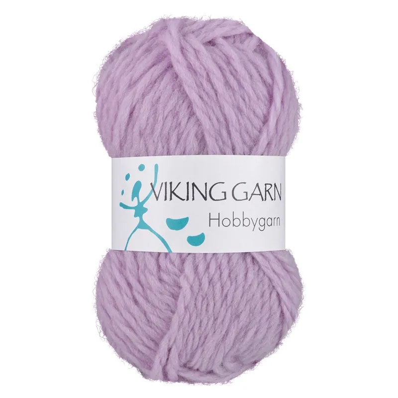 Hobbygarn, 50g, Ljuslila 967