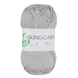 Garn Vår, 50g, Ljusgrå 413