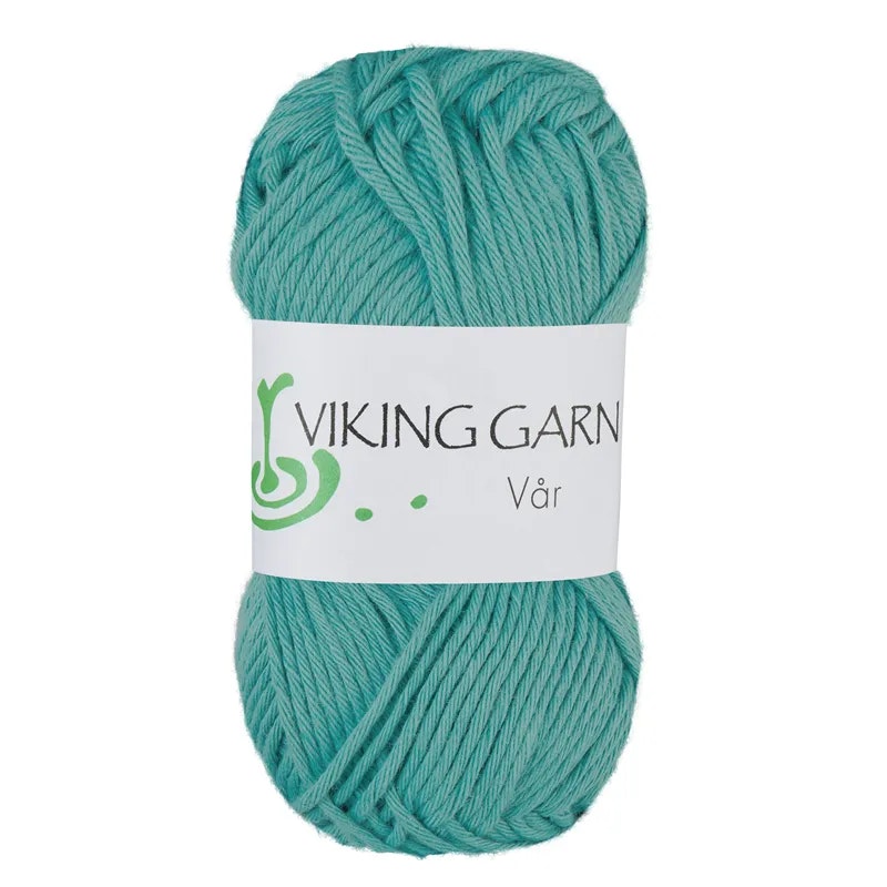 Garn Vår, 50g, Turkos 437