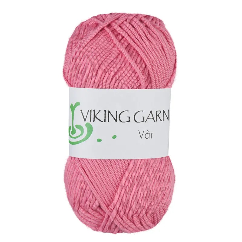 Garn Vår, 50g, Rosa 465