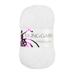 Heklegarn, 100g, Vit 800