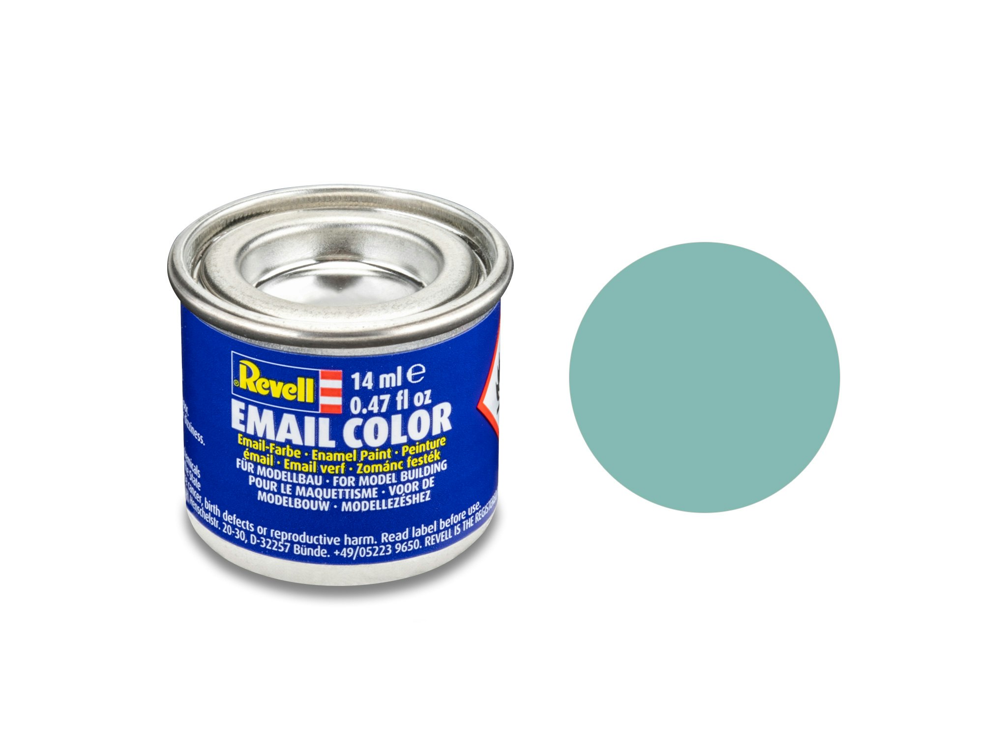 Revell, light blue mat, No 49