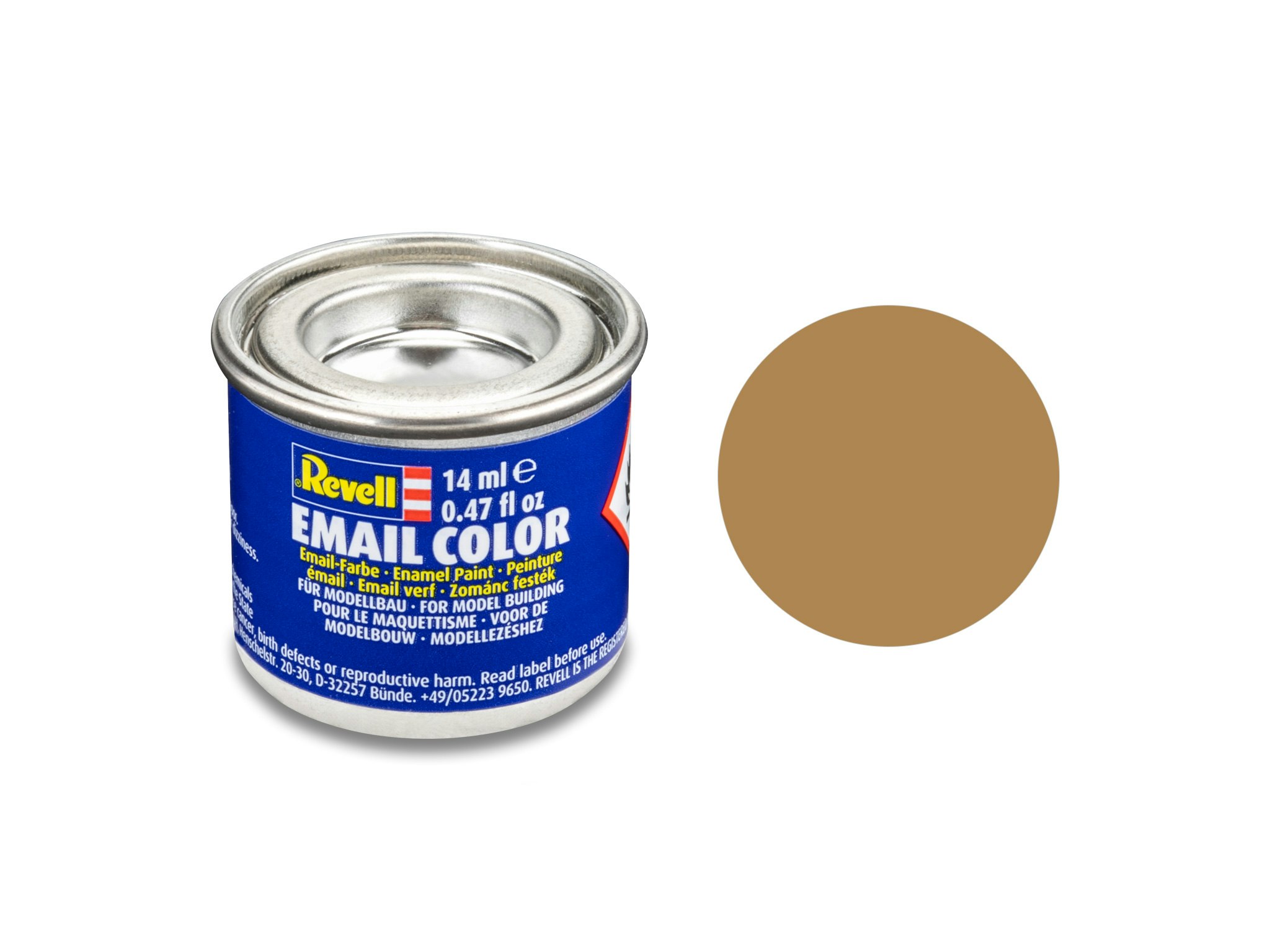 Revell, Ochre brown mat, No 88