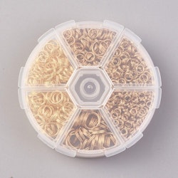 Motringar, 4~10mm, Guld