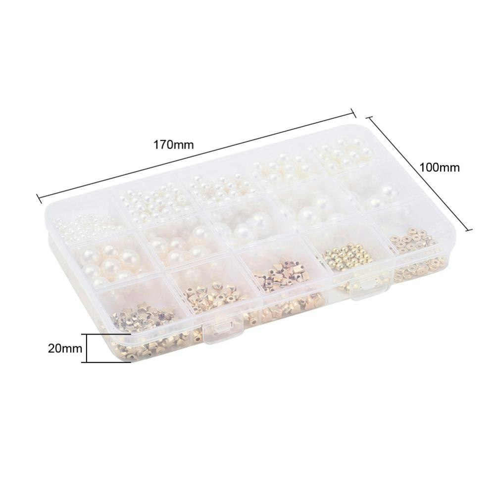 Plastpärlor, Mixade färger/utseenden, DIY