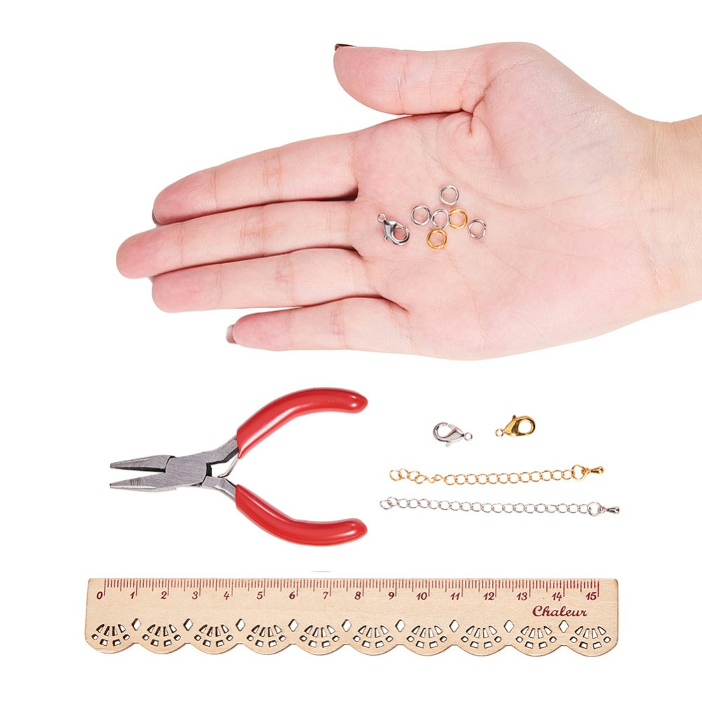 DIY smyckeskit, Förlängningskit, Mässing