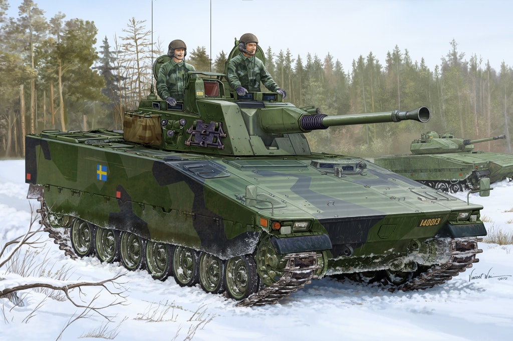 Swedish CV90-40 IFV, 1/35