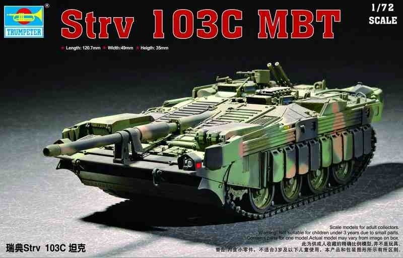Swedish 103C MBT, 1/72