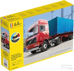 Volvo F12-20 Globetrotter & Container COMPLETE, 1/32