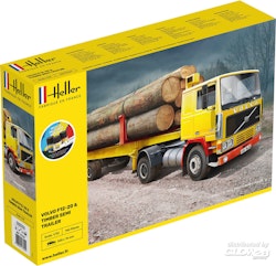 Volvo F12-20 & Timber Semi Trailer COMPLETE, 1/32