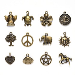 100 olika berlocker, Antique Bronze