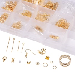 DIY-smyckesdelskit, Guld