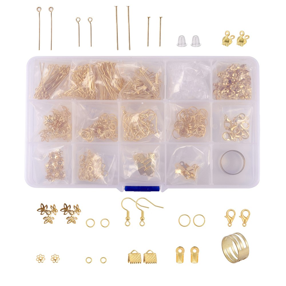 DIY-smyckesdelskit, Guld
