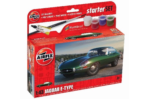 Jaguar E-Type, Starter Set, 1:43