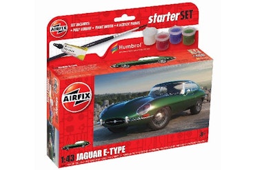 Jaguar E-Type, Starter Set, 1:43