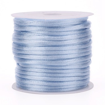 Aqua Satin Rattail Cord - 10m/2mm