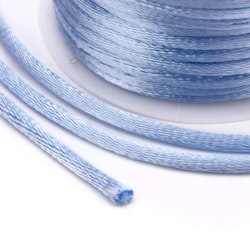 Aqua Satin Rattail Cord - 10m/2mm