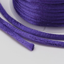 Mauve Satin Rattail Cord - 10m/2mm