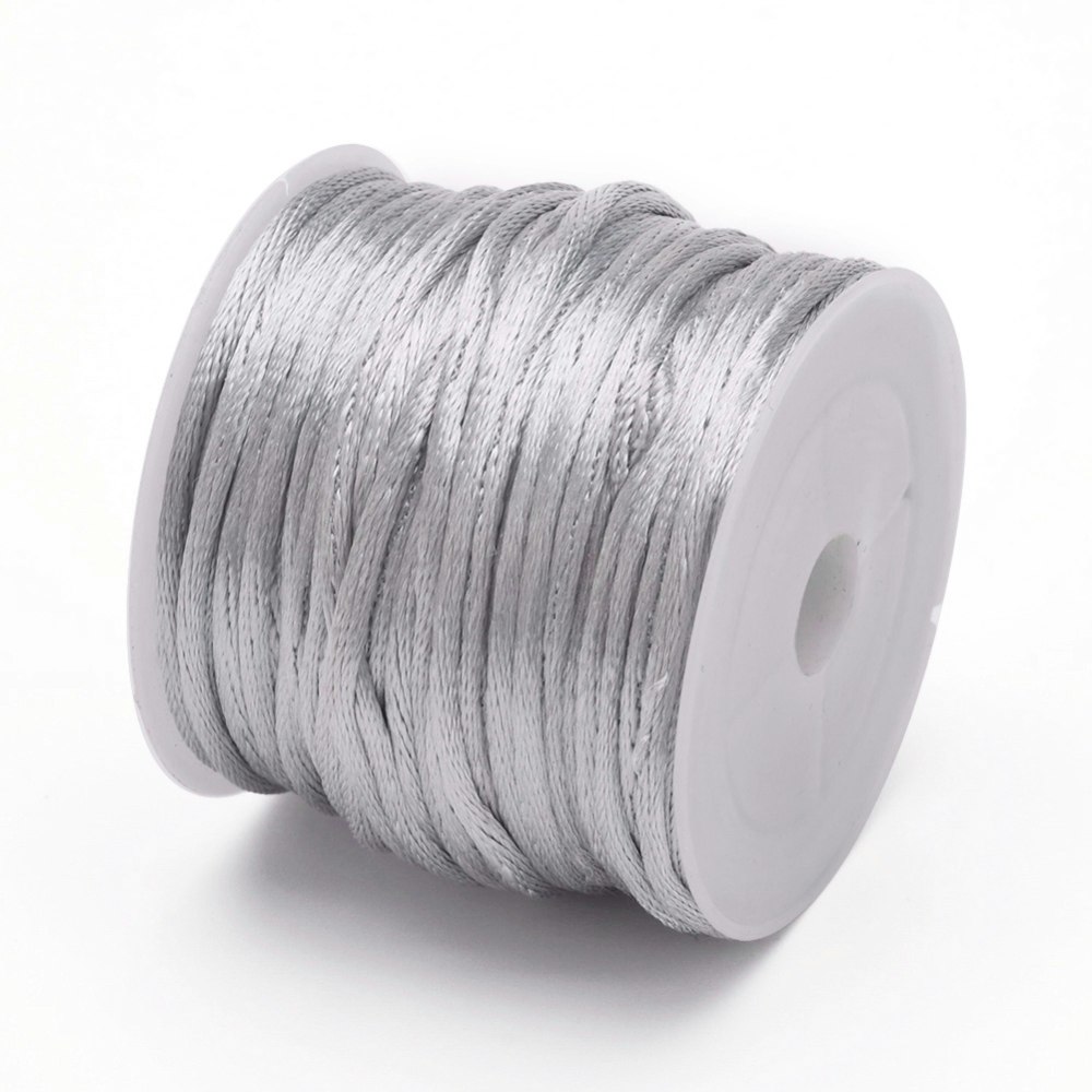Gainsboro Satin Rattail Cord - 10m/2mm
