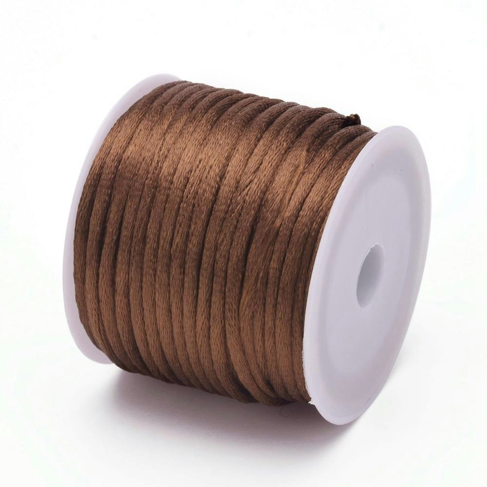 Camel Satin Rattail Cord - 10m/2mm